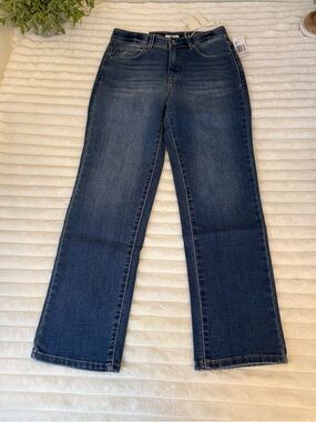 Curve Appeal high rise straight jeans size 6 28